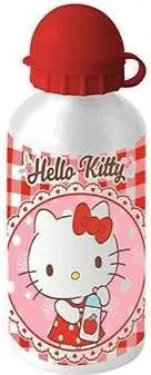 Aluminum bottle with Hello Kitty decorations - assorted colors