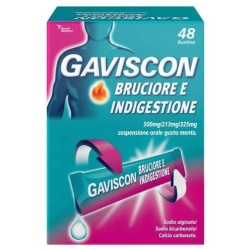Gaviscon Burn and indigestion - Reflux Medication 48 sachets