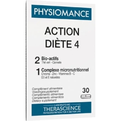 Physiomance Action Diète 4 - 30 Tablets