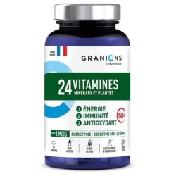 24 vitamins, minerals and plants supplement 90 tablets