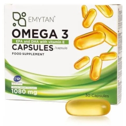 Emytan Omega 3 - EPA and DHA supplement 30 capsules