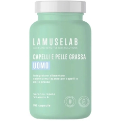 Capelli E Pelle Grassa Uomo - Skin And Hair Supplement 90 Capsules