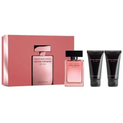 Musc Noir Rose For Her Kit - EdP + Body Lotion + Shower Gel