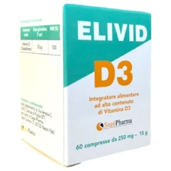 Elivid - Vitamin D3 Supplement 60 Tablets