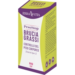 Peso Stop Brucia Grassi - Fat Burner Supplement 80 Tablets