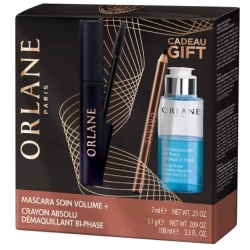 Mascara Soin Volume 7ml + Crayon Absolu + Démaquillant Bi-Phase 100ml Kit