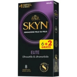 Skyn Elite - 8 Ultra-Thin And Ultra-Soft Condoms