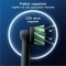 Crossaction - 5 black toothbrush head