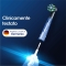 Crossaction - 5 black toothbrush head
