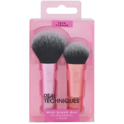 Mini Brush Duo - 2 foundation and blush mini brushes
