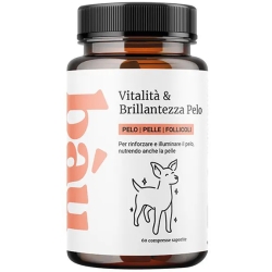 Bau Cosmesi Vitalità & Brillantezza Pelo - dog hair supplement 60 Tablets
