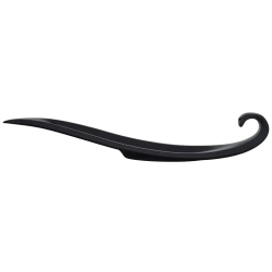 Black incense holder
