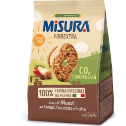Fibrextra - Muesli Biscuits With Chocolate Cereals And Fruit 230 G