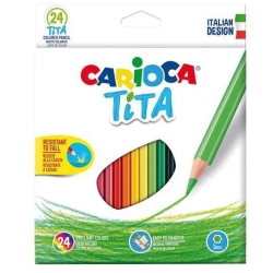 Tita - 6x24 colored pencil