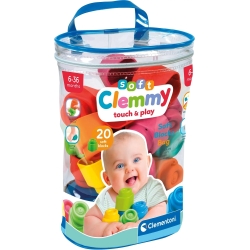 Soft Clemmy - 20 soft building blocks bag