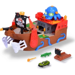 Pirate boat - Playset with track