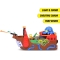 Pirate boat - Playset with track