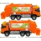 Toy Volvo Truck Garbage Collector