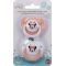 Minnie indigo dreams 0-6M - 2 silicone pacifiers with case
