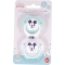 Cool like mickeys 0-6M - 2 silicone pacifiers with case