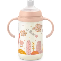 Dreams - bottle with handles 270 ml - pink