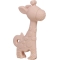 Giraffe Shaped Silicone Teething Ring - Pink