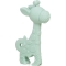 Giraffe Shaped Silicone Teething Ring - Green