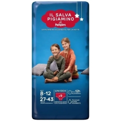The Pajama Saver - 9 Absorbent Panties Size L (27-43 Kg)