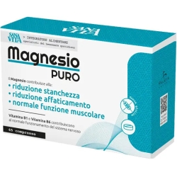 Sanavita Magnesium Pure - Energy Supplement 45 Tablets