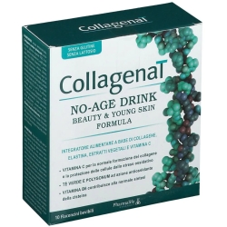 Collagenat No-Age Drink - Antioxidant Supplement 10 Vials