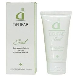 Delifab Scrub - Facial cleanser-exfoliator 50 g