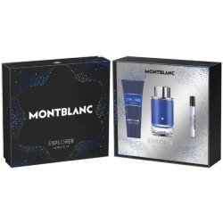 Explorer Ultra Blue Kit - EdP 100 ml + EdP 7,5 ml + Shower Gel 100 ml