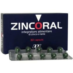 Zincoral - Skin Supplement 30 Capsules