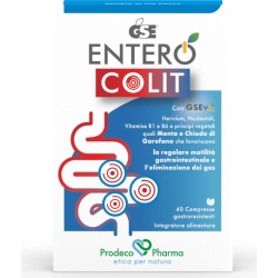 GSE Entero Colit - Digestive Aid Supplement 40 Tablets