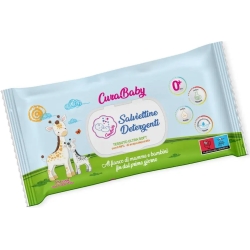 CuraBaby - 72 children & babies Cleaning Wipes