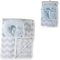 Hug & Credle Sammy - Baby blanket 75X90 Moni Blue