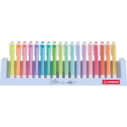 Swing Cool - 18 Highlighters Deskset - Assorted Colors