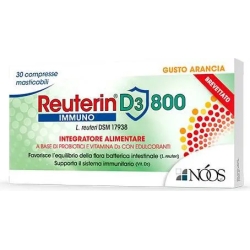 Reuterin D3 Immuno 30 tablets - immunostimulating supplement