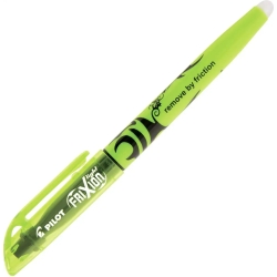 Frixion Light - 12 Green erasable highlighters