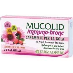 Mucolid Bronc-Immuno - 24 sore throat candies