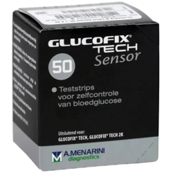 50 Reactive strips for glucofix tech sensor
