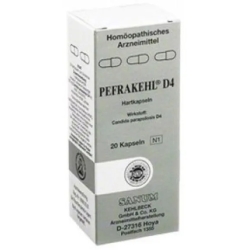 Pefrakehl D4 - Homeopathic Remedy 20 Capsules
