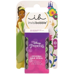 Kids Original Disney Princess Tiana - 6 spiral hair ties