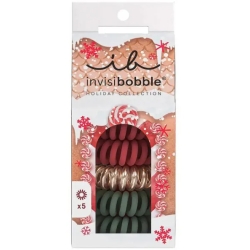 Holidays Snow Place Like Home - 3 spiral hair ties Kit