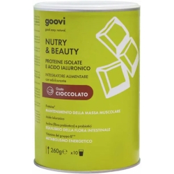 nutry & beauty Chocolate - Isolated Proteins And Hyaluronic Acid 260 g