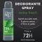 Men + Care Advanced Extra Fresh - 150 ml spray deodorant