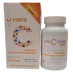 Lipo C Askor Forte - Liposomal Vitamin C Supplement 120 capsules