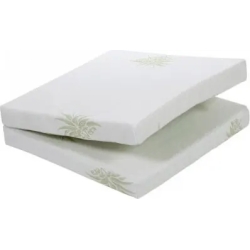 Camping Cot Mattress - Aloe Vera - Height 7 cm