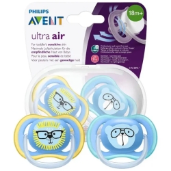 Ultra Air 18M+ - 2 Soothers