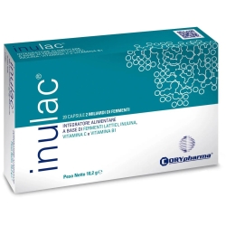 Inulac 20 capsules - Lactic ferment supplement